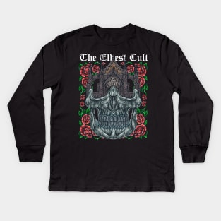 Notre Dame De Paris Skull - TheEldestCult Kids Long Sleeve T-Shirt